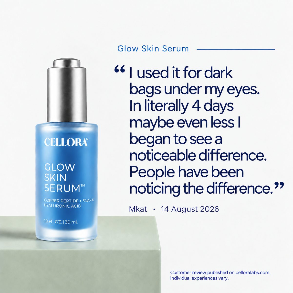 Glo Skin Serum: customer review